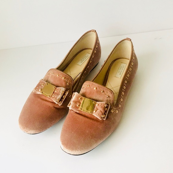 Cole Haan Shoes - Cole Haan Pink Suede Flats Size 7.5B